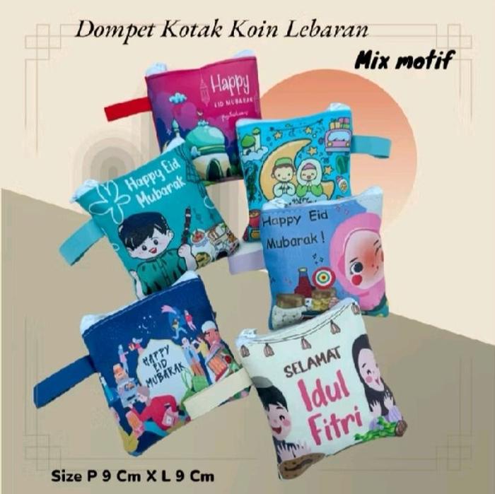 (grosir) 12 pcs dompet koin/ angpao harga grosir
