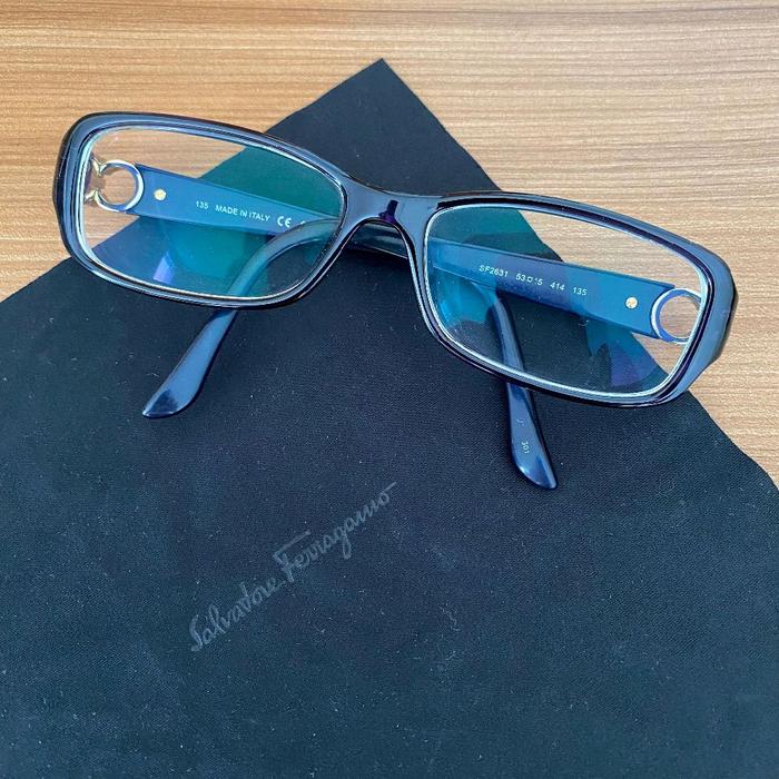 Kacamata Salvatore Ferragamo Eyeglasses SF2631 Women - Blue (Original) [Bekas]