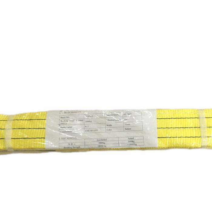 Webbing sling tali angkat polyester