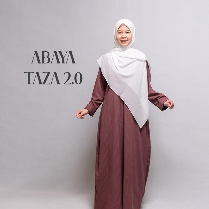 Abaya Taza | Bahan Viscose Dobby Crinkle | By Hijab Alila