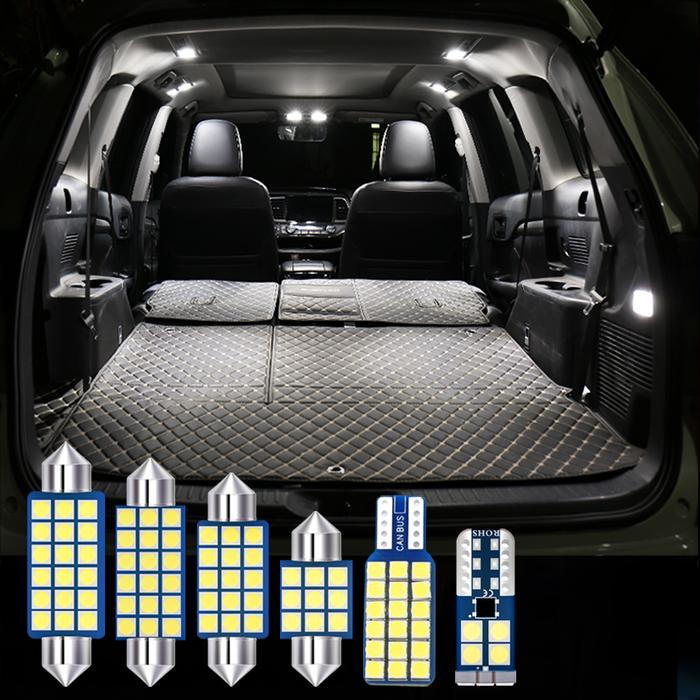 10 Buah Lampu LED Mobil Interior Kubah Lampu Baca Lampu Cermin Rias