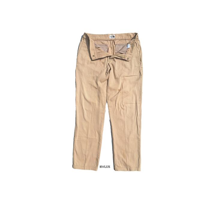 Celana The North Face Men's Chino Rockaway Stretch Quikdry Pants Beige Brown Second Authentic
