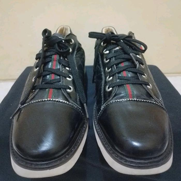 Sepatu Daks Leather Black Size 45 Insole 29 Original Second
