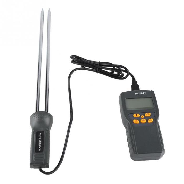 Moisture Meter Tester LCD Display Digital Grain Moisture Meter