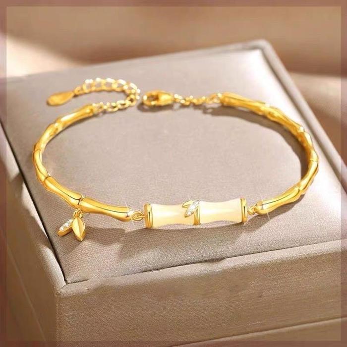 Gelang giok bambu titanium Gelang bambu titanium Perempuan
