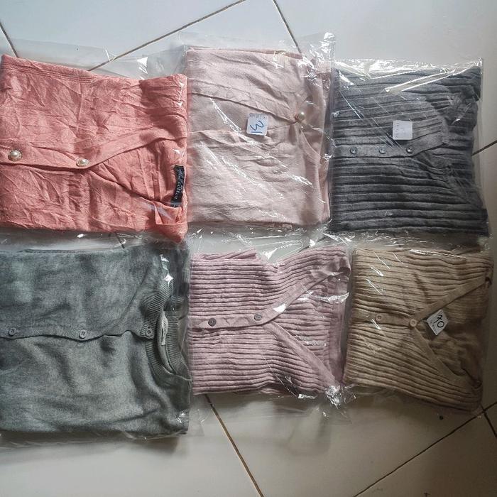 cardigan outer rajut ball