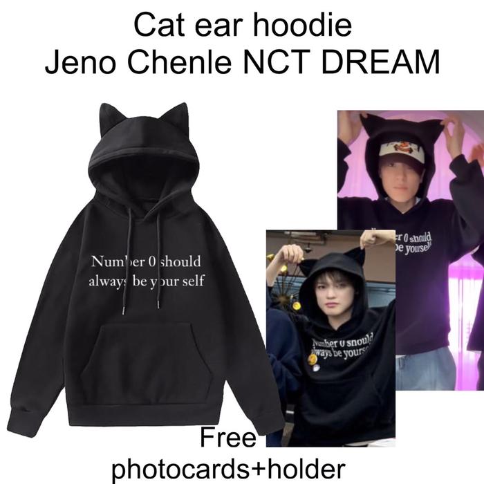 Hoodie cat ears Jeno Chenle NCT DREAM unoff