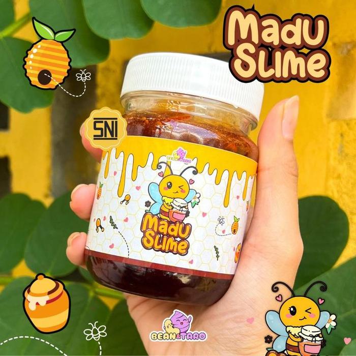 SLIME MADU BY SLIME BINTARO  || HONEY SLIME || SLIME MURAH SLIME LUCU CLEAR SLIME
