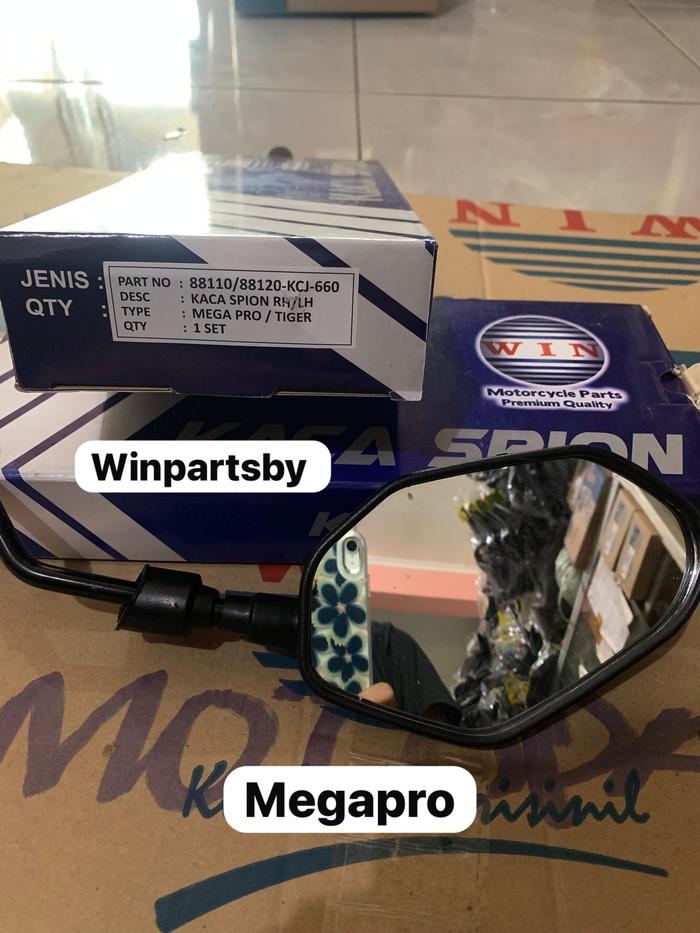 SPION HONDA MEGAPRO MERK WIN