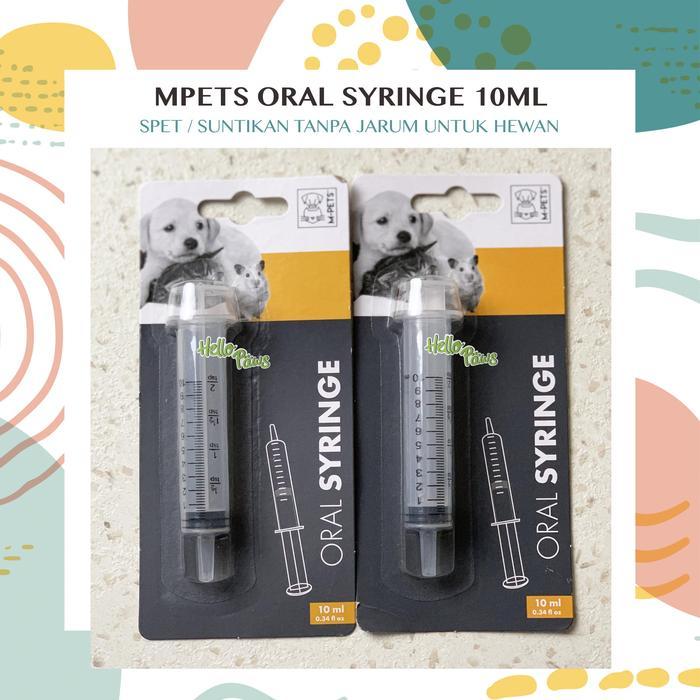 Oral Syringe / Spet / Spuit Suntikan Tanpa Jarum 10ml untuk hewan