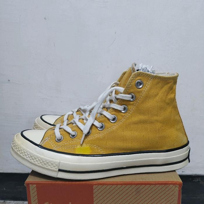 Converse CT 70s High Yellow Canvas Second Bekas