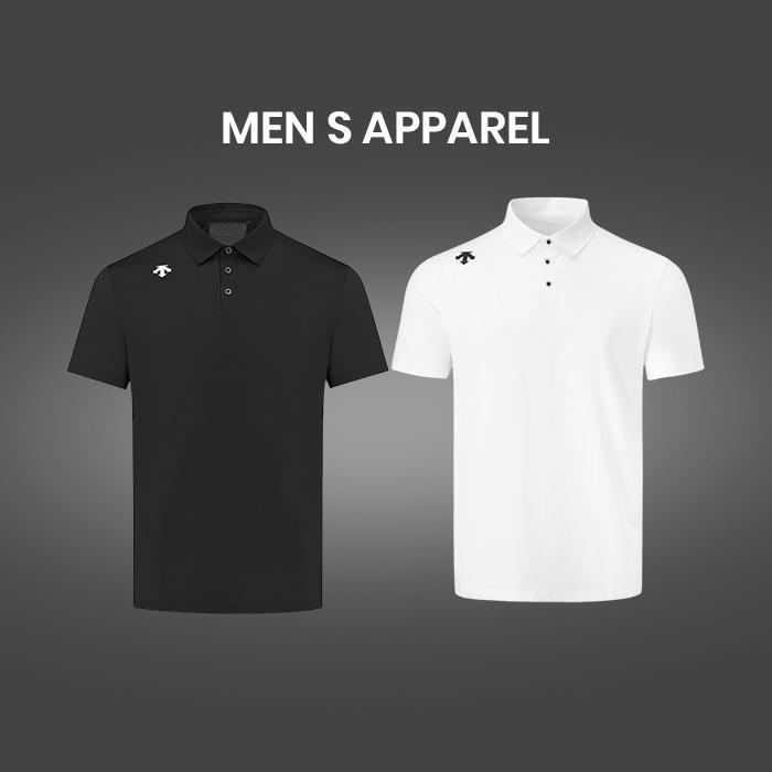 PREMIUM Baju Polo Shirt Golf Pria Kaos Kerah Golf Man Polyester Basic Descente Minwoo Stichless