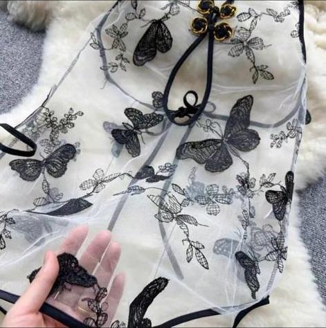 Lingerie Cosplay Cheongsam China Baju Tidur Wanita Sexy 3618