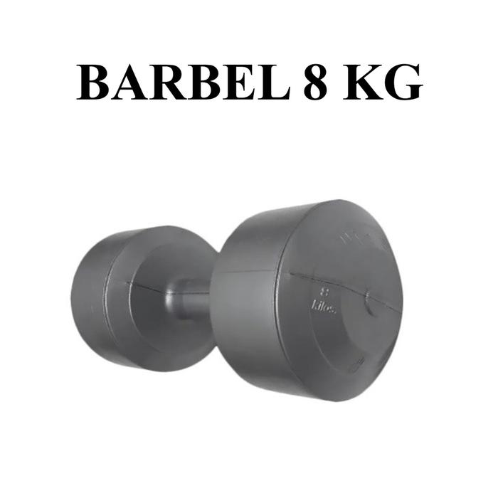 POTENCE BARBEL 8 KG / DUMBELL 8 KG / DUMBEL PLASTIK 8KG