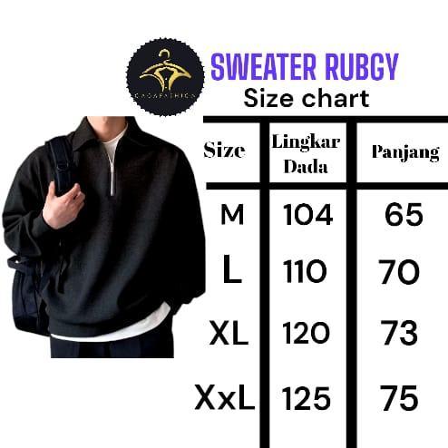 SWEATER RUGBY POLOS SWEATER SHIRT POLO SWEATER RESLETING RUGBY SWEATER POLO SWEATER PRIA WANITA RUGB
