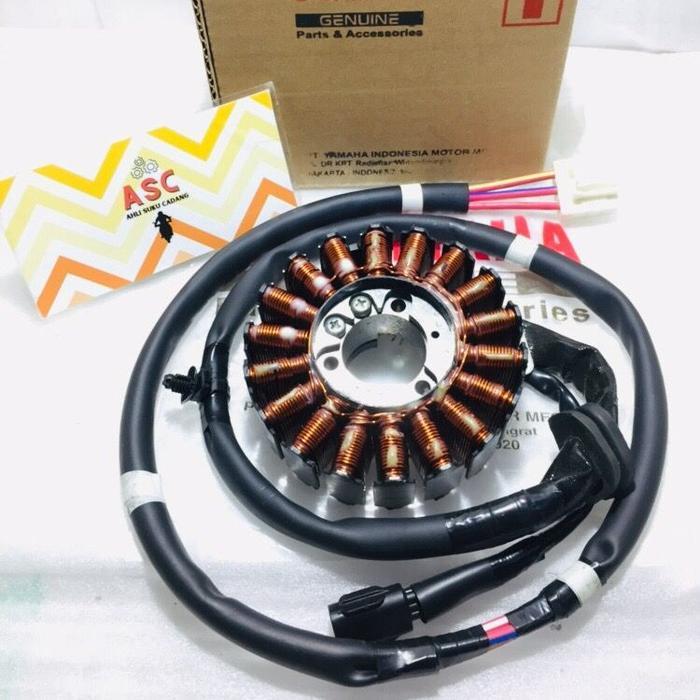 Spull Spul Spool Maghnet ACG Yamaha Aerox N Max NMax Lexi Kabel Panjang 120Cm Baru Original