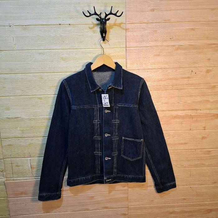 VINTAGE CLOTHING MEN'S 1936 type l Jaket Jeans size M/ LD:94x P:65/ Bahan lembut/ jaket denim premiu