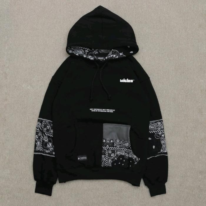 jaket original wicles bandana Hitam