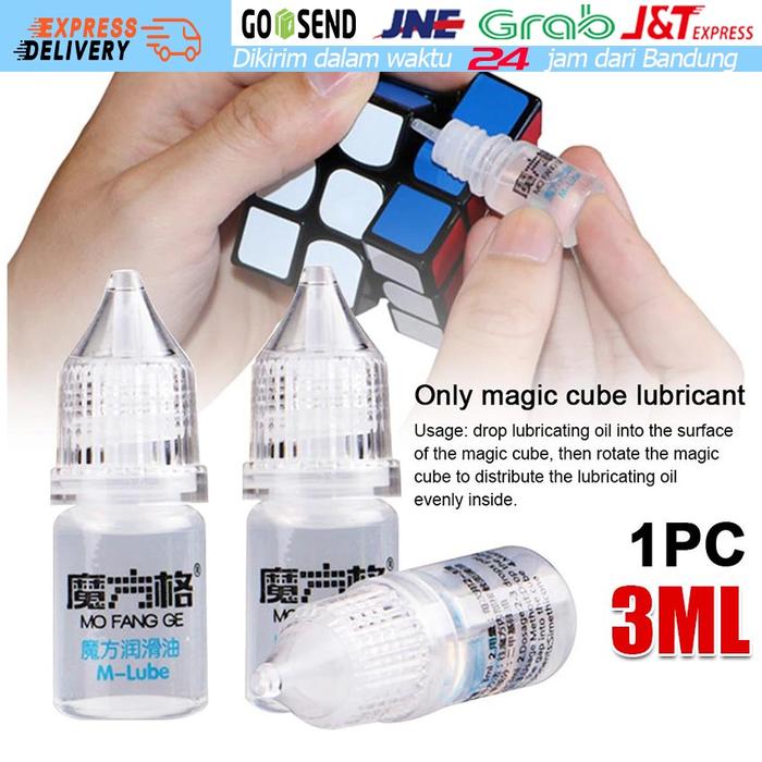 3ML Pelumas Rubik Minyak Penyesuaian Mainan Rubik M-Cube untuk Edukasi Anak