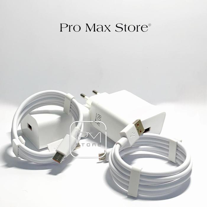 PM - Charger Oppo 80w A99 Super Vooc Micro Dan Type C | Casan Oppo A99 80watt Super Fast Charger | C