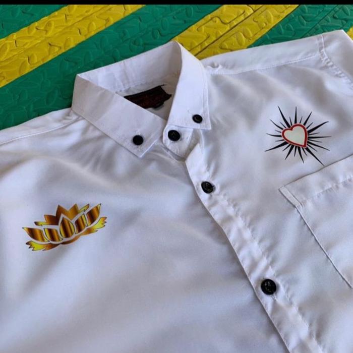 Baju Kemeja PSHT A1, Hem Persaudaraan Setia Hati TERATE 1922 unisex simple