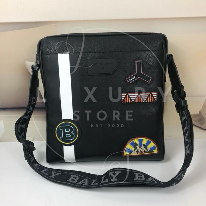 LUXURY STORE Tas Bally Skill of Zip Top Crossbody Bag For Men Original