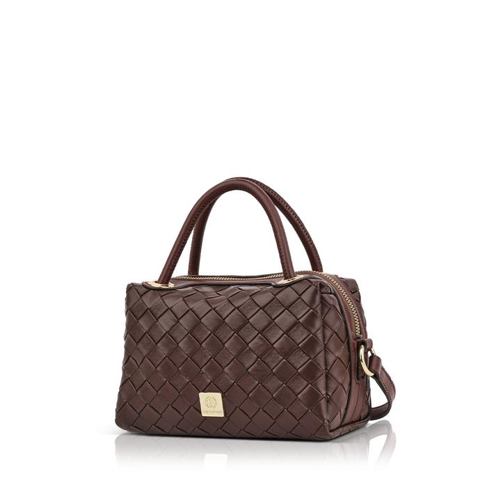 Tas Wanita Les Catino Lcn-Norah Braided Satchel