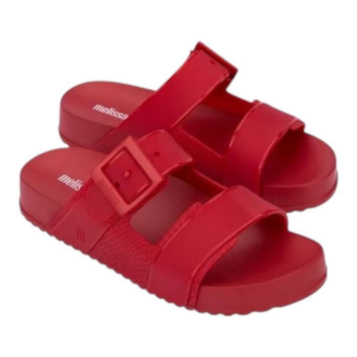 Sandal Slip On Wanita Melissa Cozy Connection Slide Ad Red