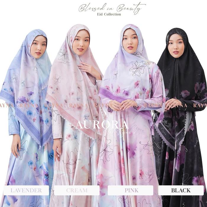 AURORA by RAYNA SET KHIMAR MUSLIMAH