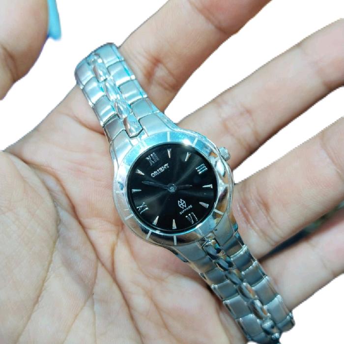 jam tangan ORIENT CSN7A6 Made japan,Kaca crystal safir second/bekas unik