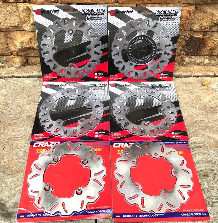 PIRINGAN SET HONDA PCX 160 ABS-PCX 160 CBS DISC CAKRAM SET DEPAN BELAKANG HONDA PCX 160