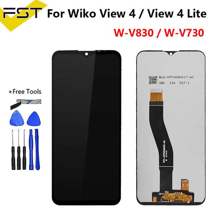 6.52" For WIKO VIEW 4 W-V830 LCD Display Touch Screen Sensor Assembly