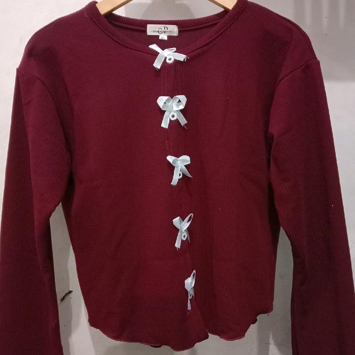 Cardigan Wanita Bahan Japan Knit Panjang - Knitwear
