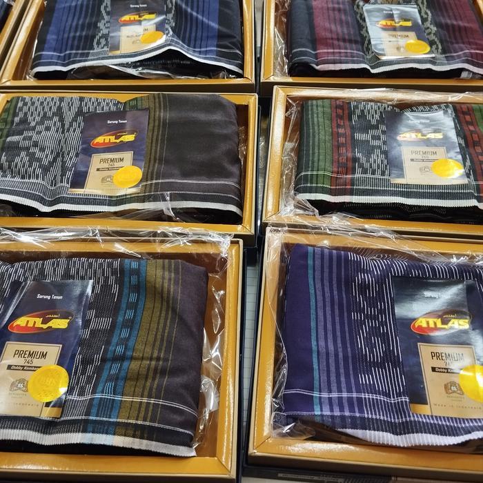 Sarung Atlas Motif Kembang Dobby Grosiran harga super murah