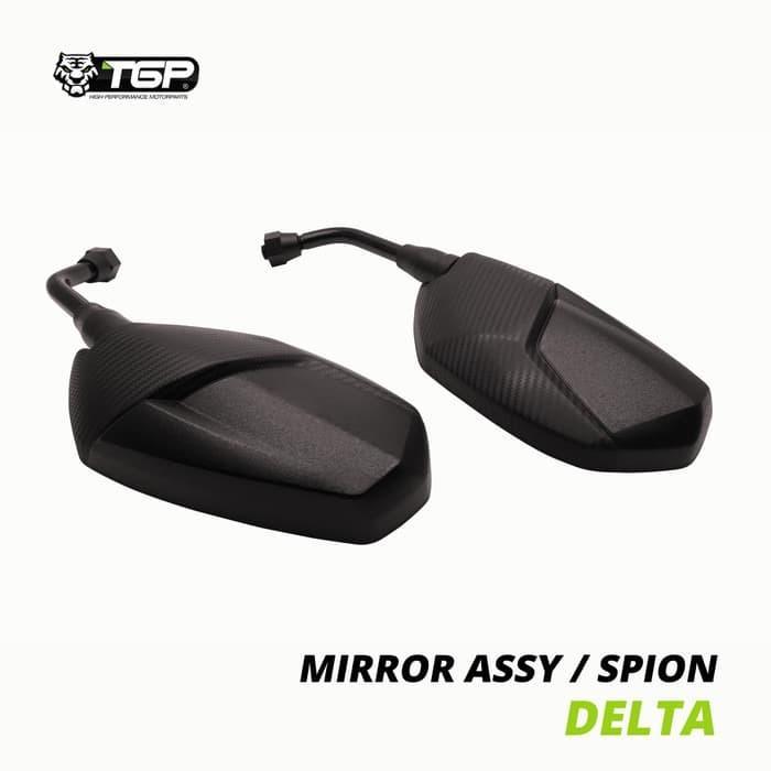 TGP Delta Spion Motor Carbon Motif Permanent Universal Drat Honda Yamaha Matic Bebek