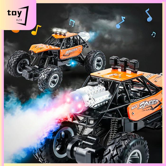 Mainan Mobil Remote Control Offroad Alloy Climbing Car RC Rock Crawler Powerful RC Off Road Dengan L