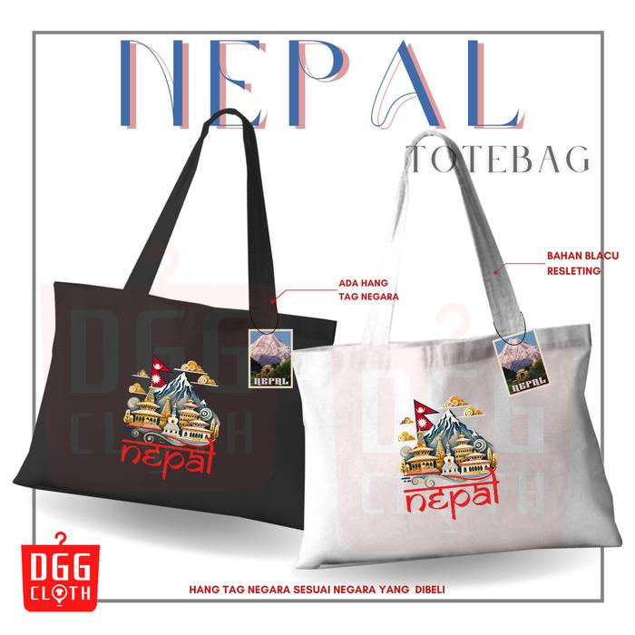 DGGClothing Totebag Souvenir Nepal Tas Oleh Oleh Nepal Model 6