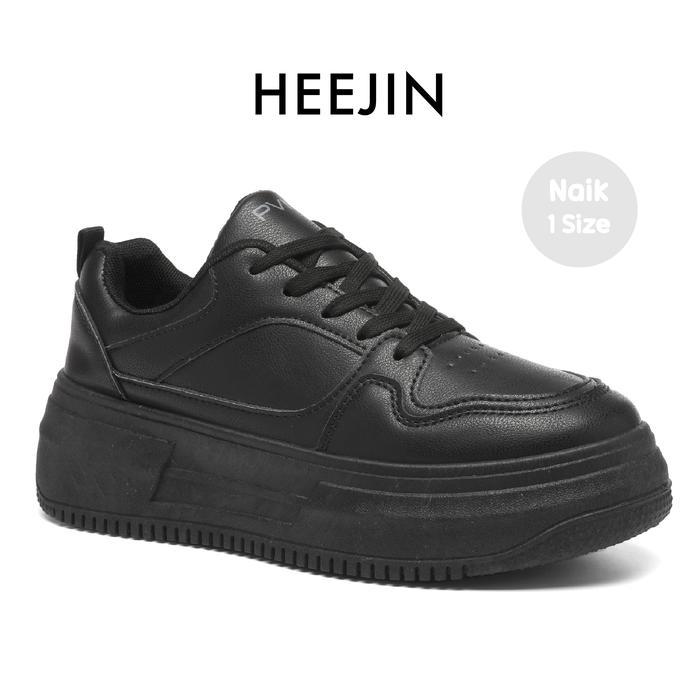 Pvn Heejin Back To School Sepatu Sekolah Hitam Classic Sneakers Ack 332