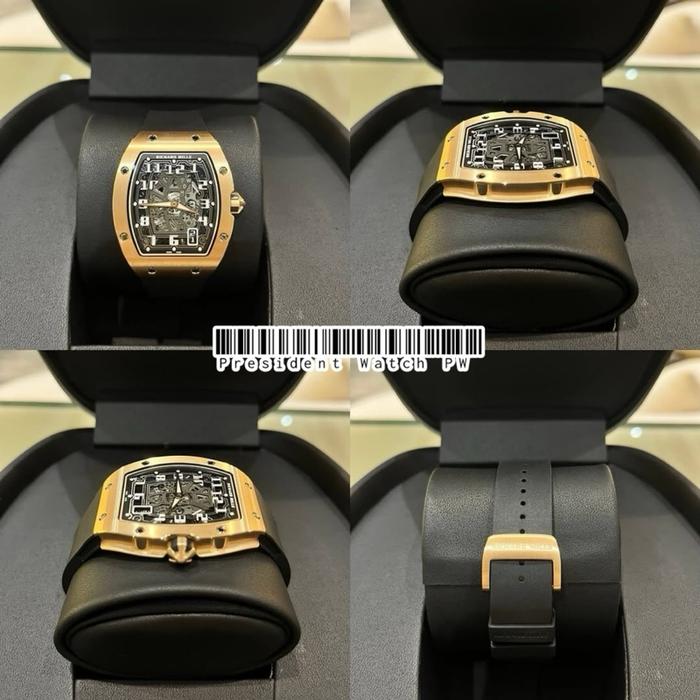RichardMille RM67-01 Rose Gold Automatic Extra-Flat Rubber Band  38.7mm x 47.5mm V9 Top Tier 5 Fulls
