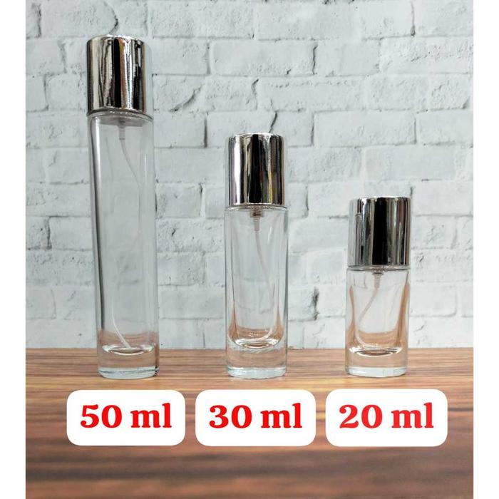 BOTOL PARFUM SPRAY ((CASA TRANS 30 ML)) BOTOL KOSONG ISI ULANG HARGA PER LUSIN / 12 PCS