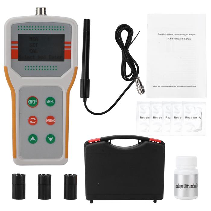 DO Meter Dissolved Detector Portable with Electrode for