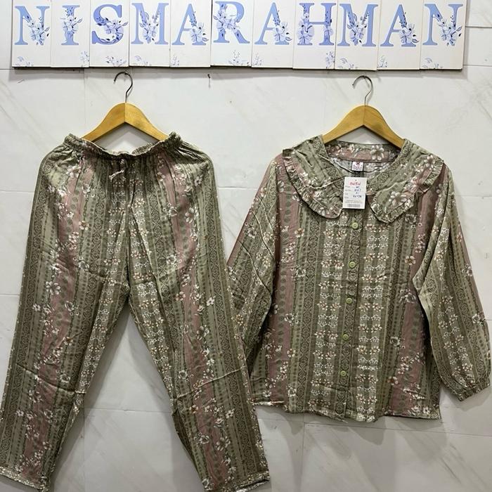 Stelan lengan panjang , SieLie Standart dewasa  LD 110cm  - Celana panjang