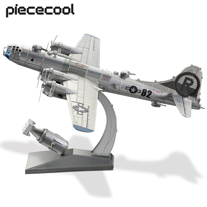 Piececool 3D Puzzles B-29 Super Fortress Metal Assembly Model Kits