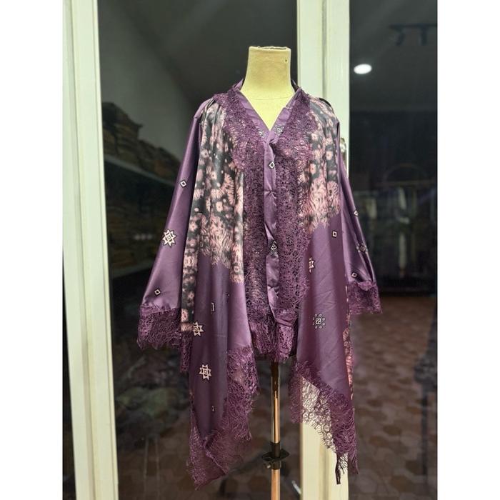 Outer Jumputan Lace palembang