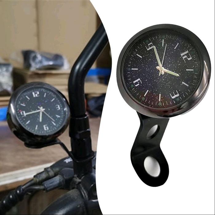 Jam Stang Motor Tampilan Akurat Tahan Air, Jam Motor Tahan Air, Jam Stang Motor