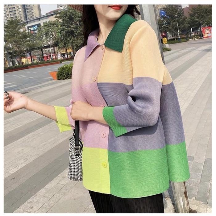 New BANGKOK PLEAT BLOUSE - BLUS PLISKET
