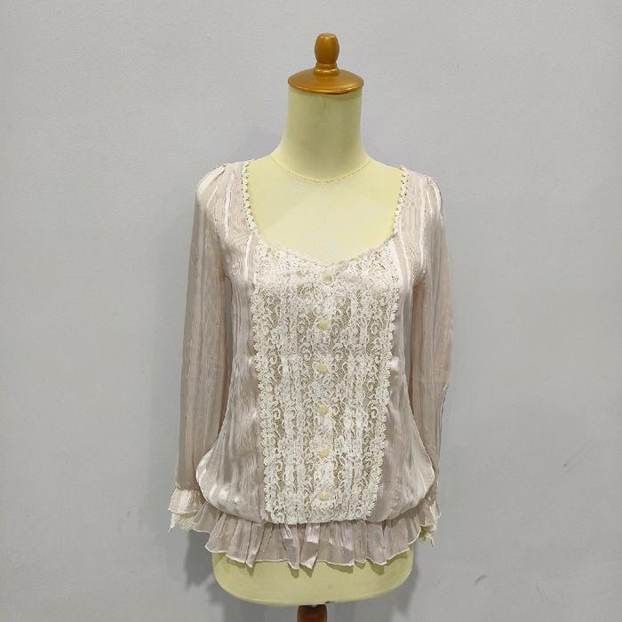 atasan blouse katun rojita
