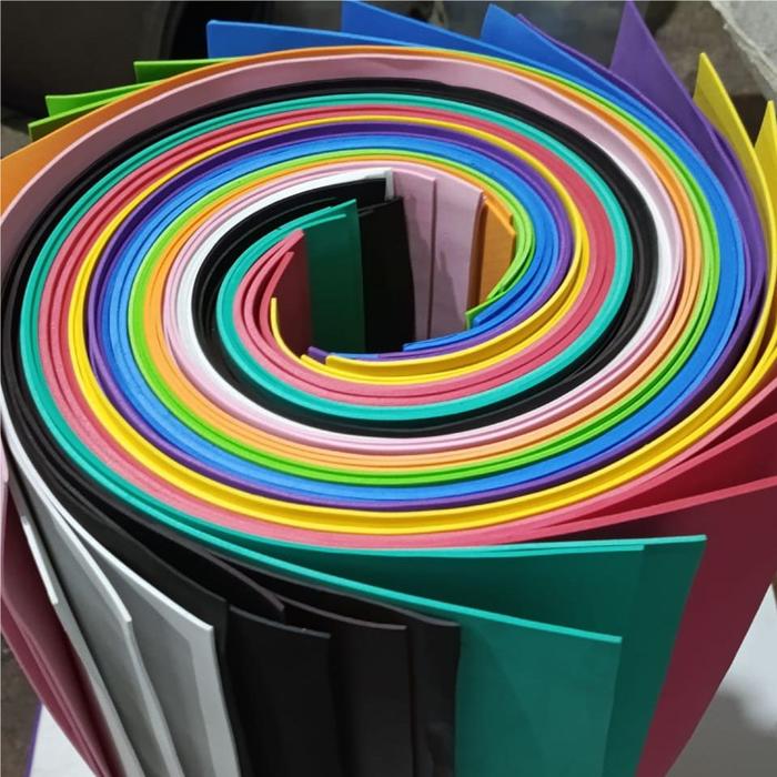Spon Eva Tebal 2mm 60cm 200cm Busa ati Spon Karet Eva Ati Busa Eva Foam Art