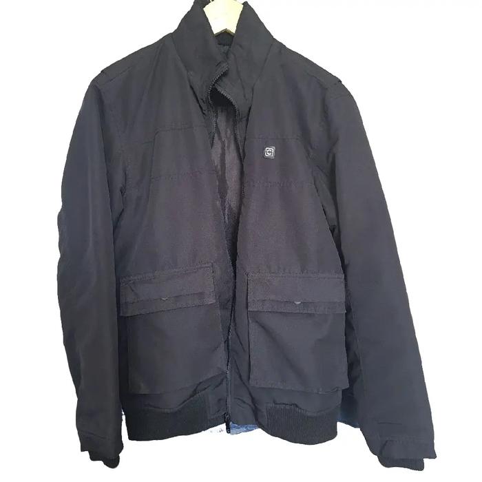 jaket cole hitam produk matahari size L