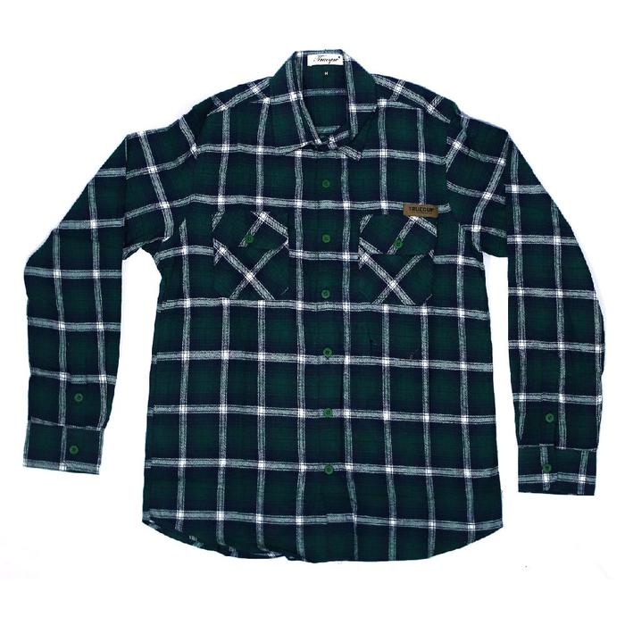 TRQ MOTORCYCLE Flannel GREEN GRASS